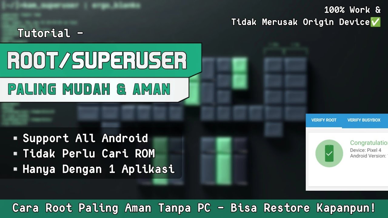 Cara Aman Dapatkan Akses Root Tanpa Root Asli 📱