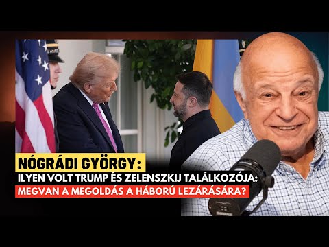 Rendkívüli: Zelenszkij megdöbbentő bejelentést tett Trump után, így lehet vége? - Nógrádi György