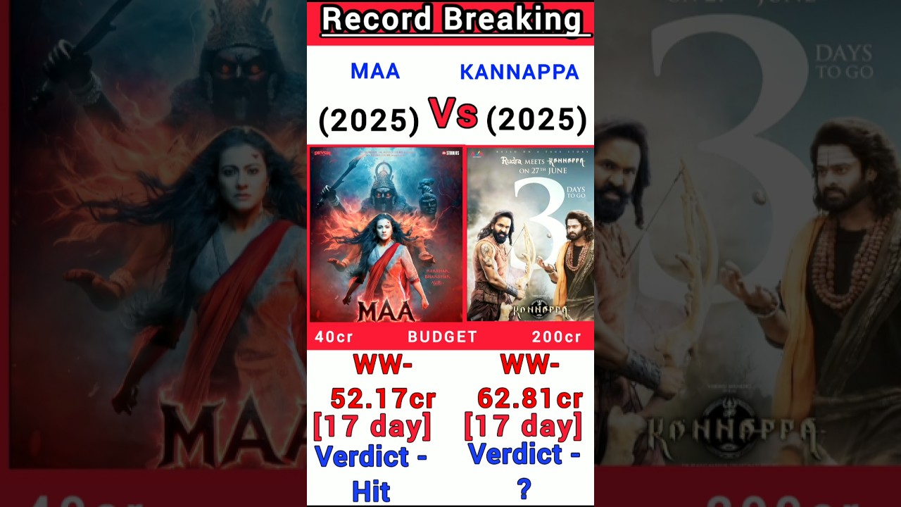 Maa vs Kannappa Box Office: 17th Day Collection π¬
