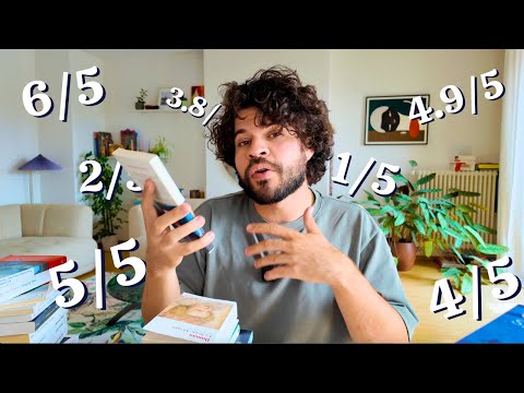 Les 10 livres que j'ai lus le mois dernier, notés sur 5