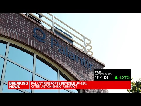 Palantir Reports Sales Up 48%, Cites âAstonishingâ AI Impact