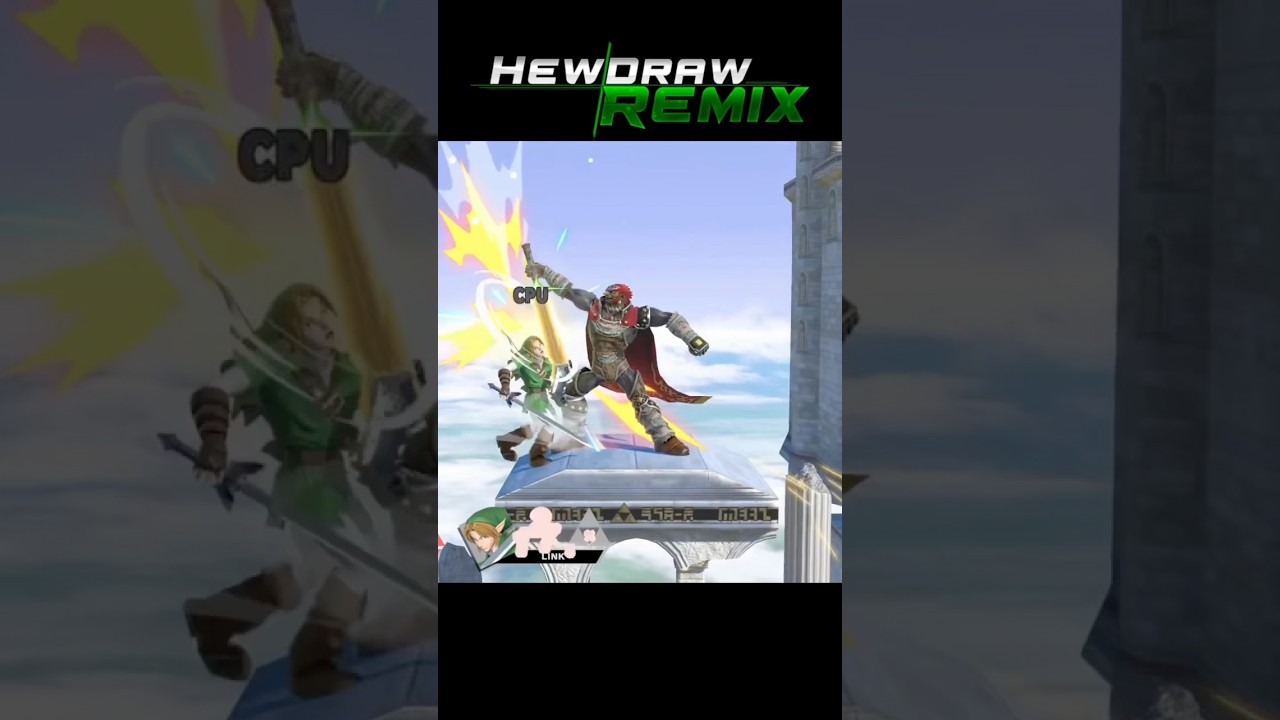 Ganondorf's New Moveset in Smash Ultimate Mod 🎮