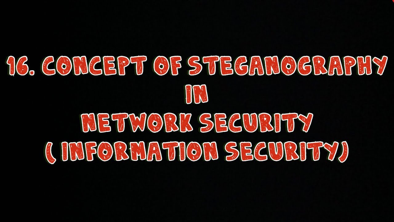 🔒 Steganography in Network Security: Complete Guide to Concealing Data