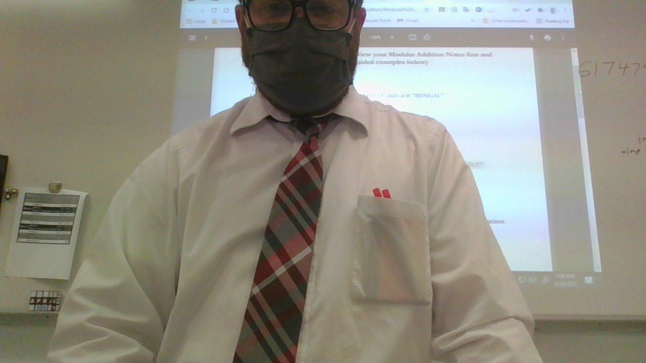 Cryptology Modular Review & Movie Night - Friday, 4/30/21 π