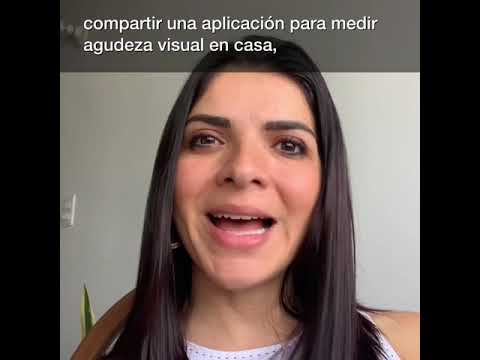 Medir agudeza visual el niños