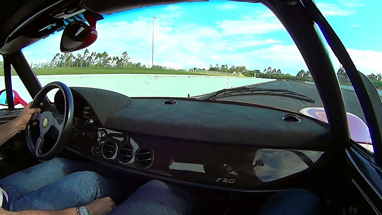 Ferrari F50 Onboard at Velopark 🚗