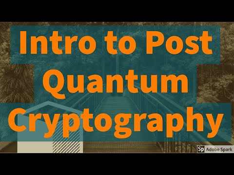 Intro to Post Quantum Cryptography