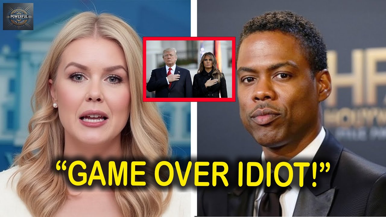 Chris Rock Mocks Melania Trump, Karoline Leavitt Responds