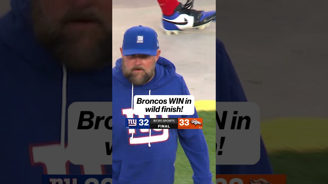 Thrilling Last-Second Win for the Broncos! 🏈