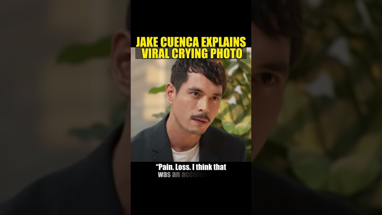 Jake Cuenca Opens Up About Viral Crying Photo 😢