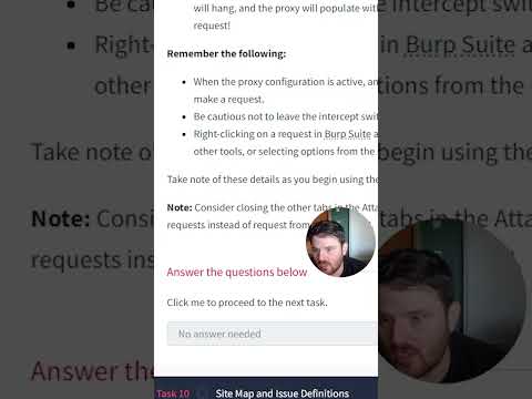 Connecting through the Proxy (FoxyProxy) | Answer the Questions Series #shorts #thm #tryhackme