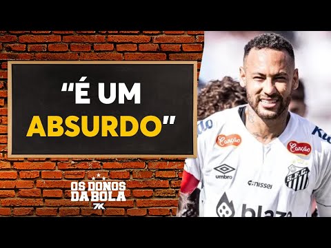 "É um absurdo", diz Neto após Neymar não jogar contra o Palmeiras