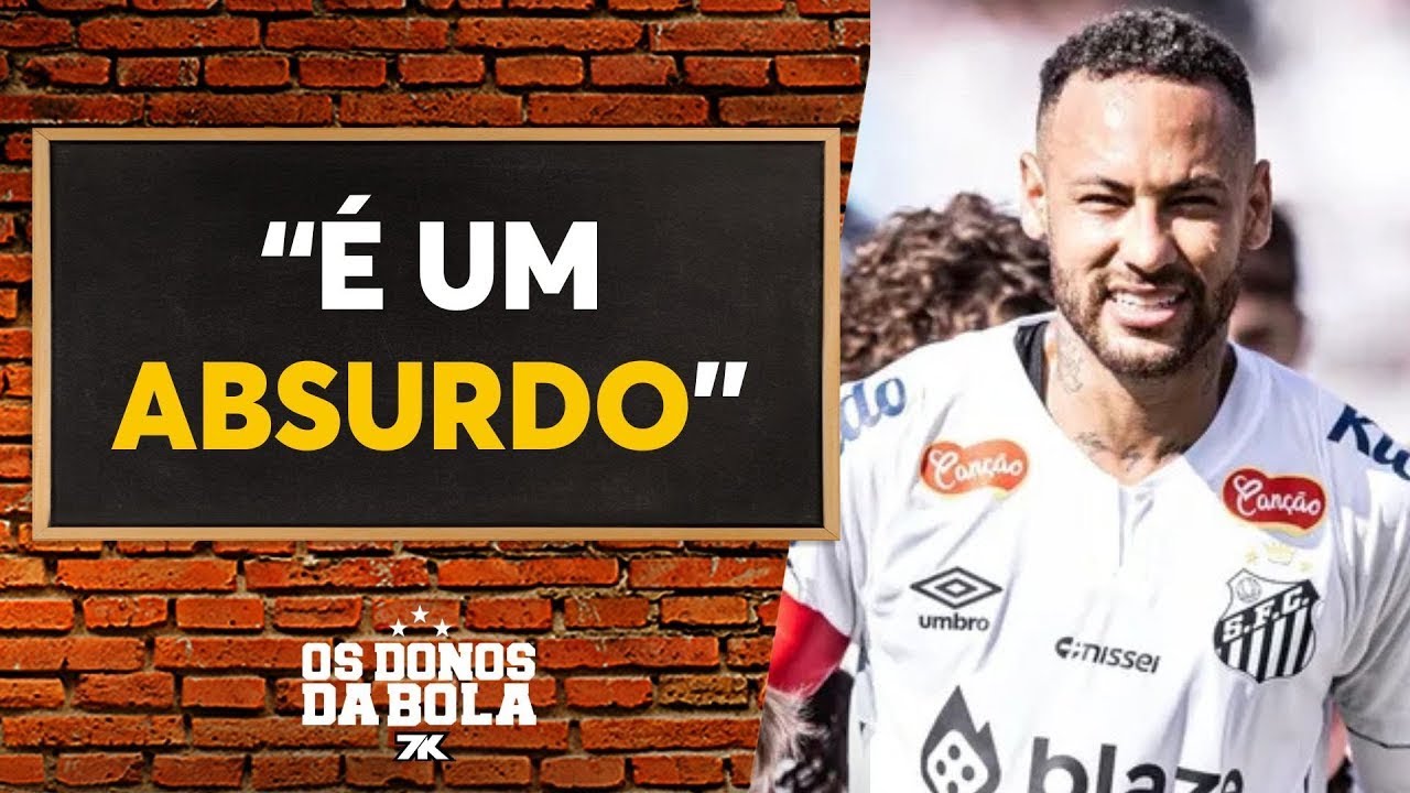 Neto critica Neymar por não atuar contra o Palmeiras no Allianz Parque ⚽