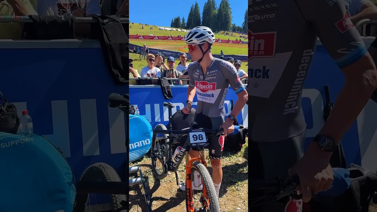 Mathieu van der Poel Ready for World Cup 🚴‍♂️