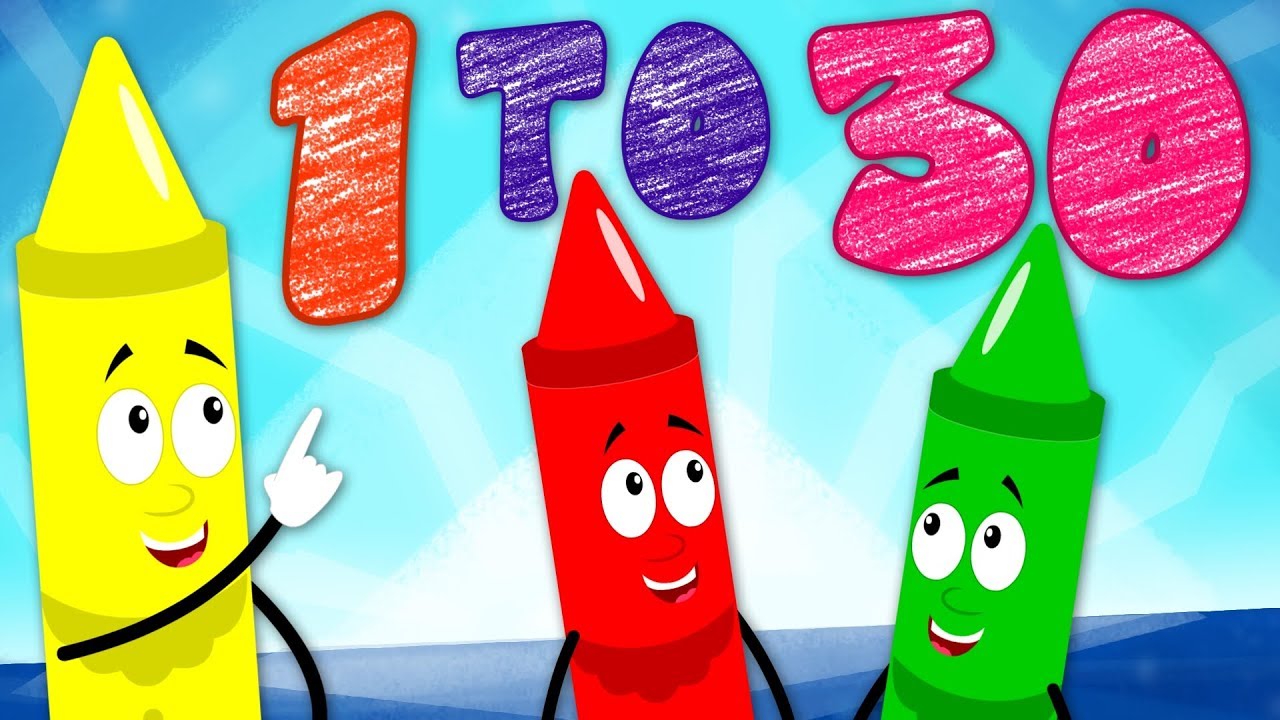 Numbers 1 to 30 Song for Kids 🎶