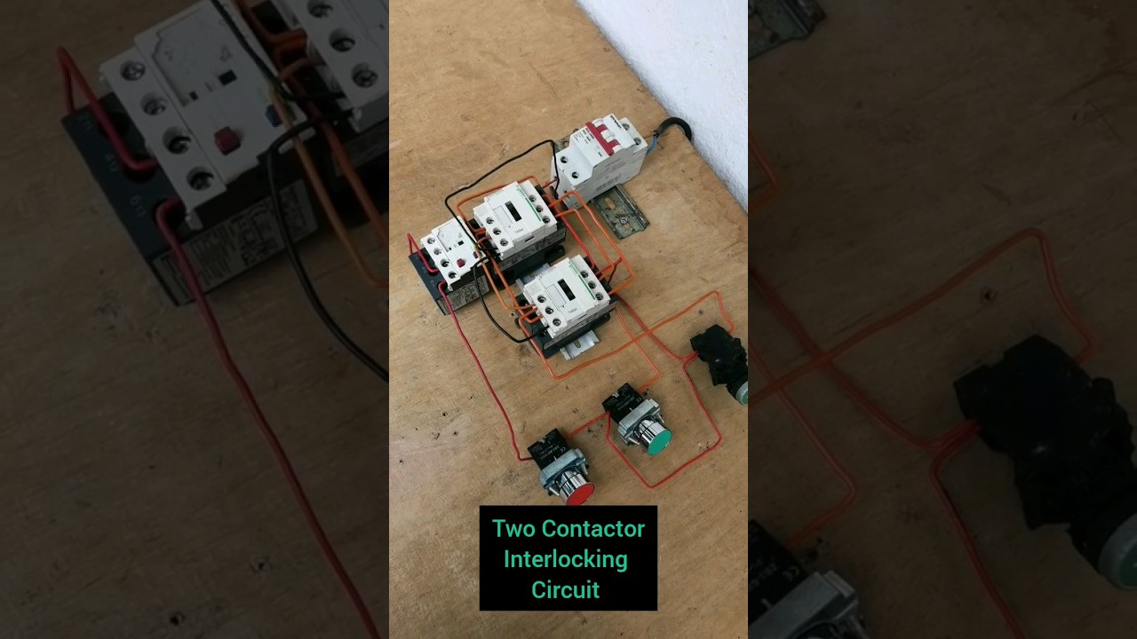 Forward-Reverse Interlocking Circuit Diagram 🛠️