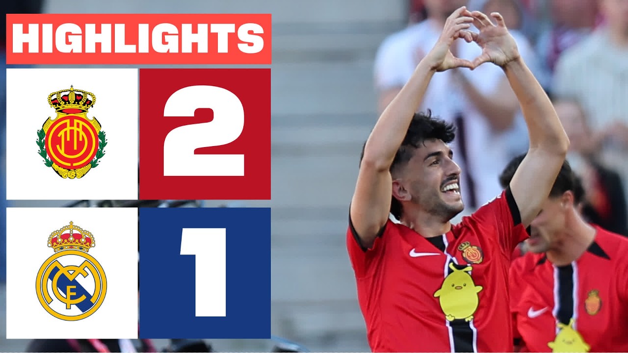 Mallorca 2-1 Real Madrid: Resumen La Liga ⚽