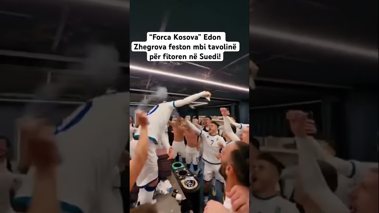 Forca Kosova! Edon Zeqirova Celebrates Victory in Sweden 🇸🇪