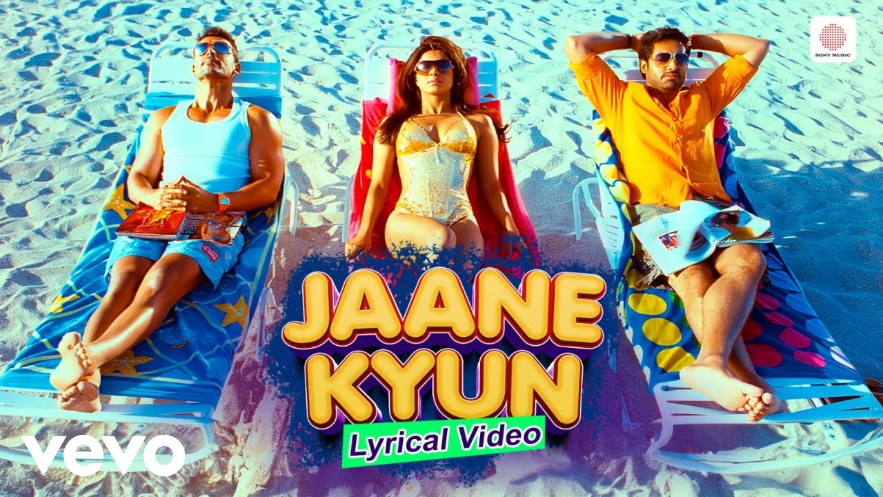 Jane Kyu - Lyrical Video 🎶 | Priyanka, John, Abhishek | Vishal Dadlani & Dostana