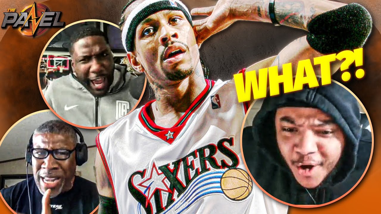 Epic Allen Iverson Debate 🔥 on The Panel