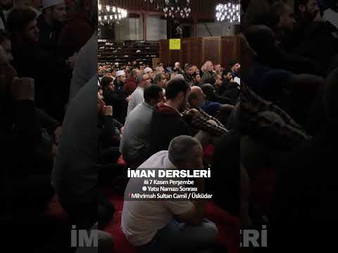 İLAN 📣7 Kasım 2024 Üsküdar Mihrimah Sultan Camide buluşuyoruz. Ailece davetlisiniz. / Halil Konakcı