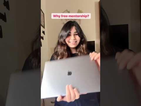 Free Mentorship - Why? #mentorship #womenwhocode #mentoring #softwaredeveloper #programming #coder