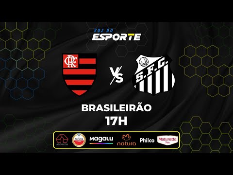 FLAMENGO X SANTOS - AO VIVO | CAMPEONATO BRASILEIRO – 09/11/2025