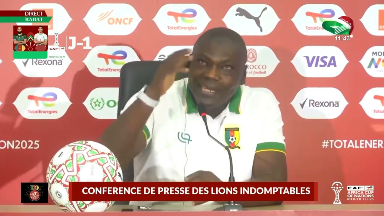 CAN 2025: Lions Indomptables Pre-Match Press Conference