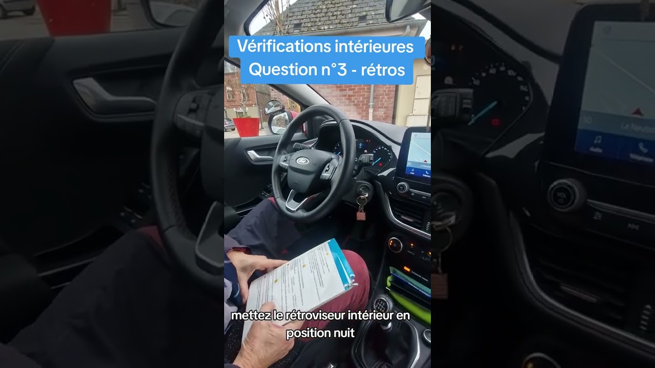 Questions fréquentes au permis : astuces pour vérifications intérieures 🚗