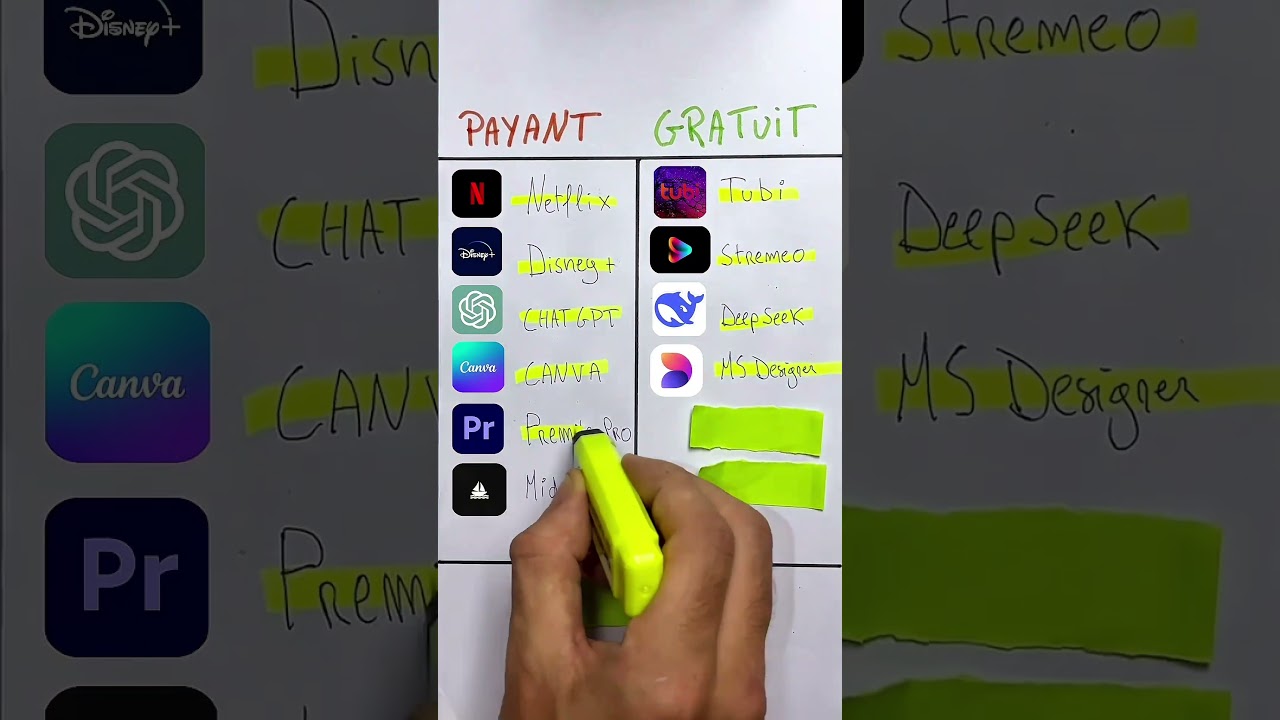 Payant vs Gratuit : Enregistrez la vidéo pour plus tard 🎥