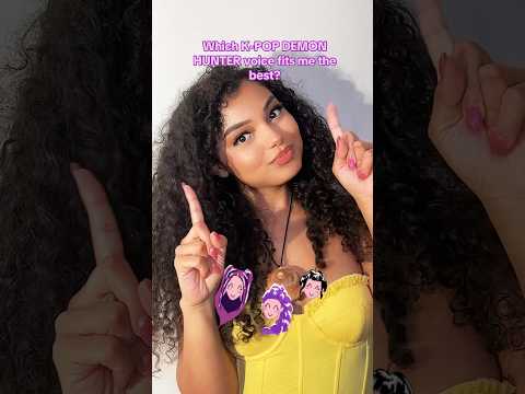 Which k-pop demon hunters voice fits me the best? 🎤💜✨ #kpopdemonhunters #demonhunters #kpop