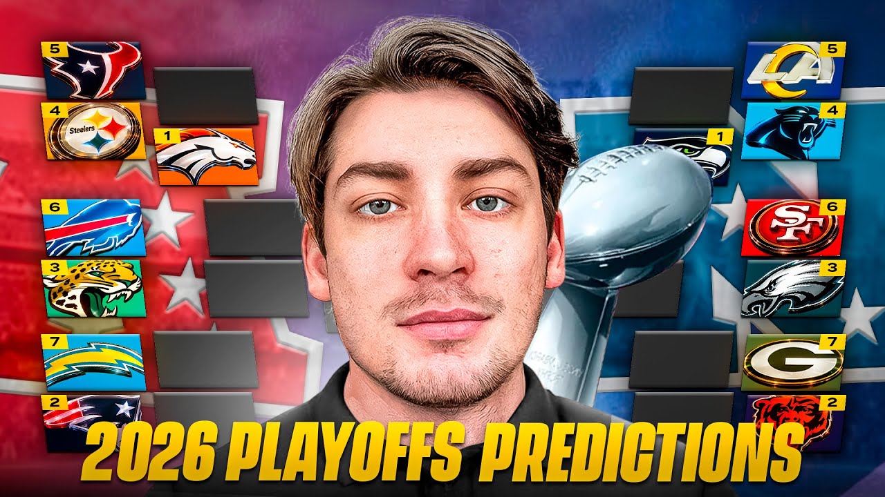 NFL Playoff Predictions 2025-2026 🏈