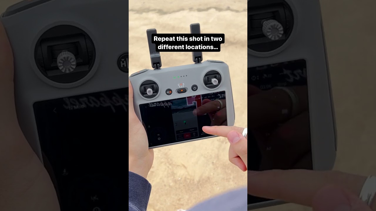 Master the Perfect 360° Drone Orbit Transition with DJI Mini 4 Pro 🎬