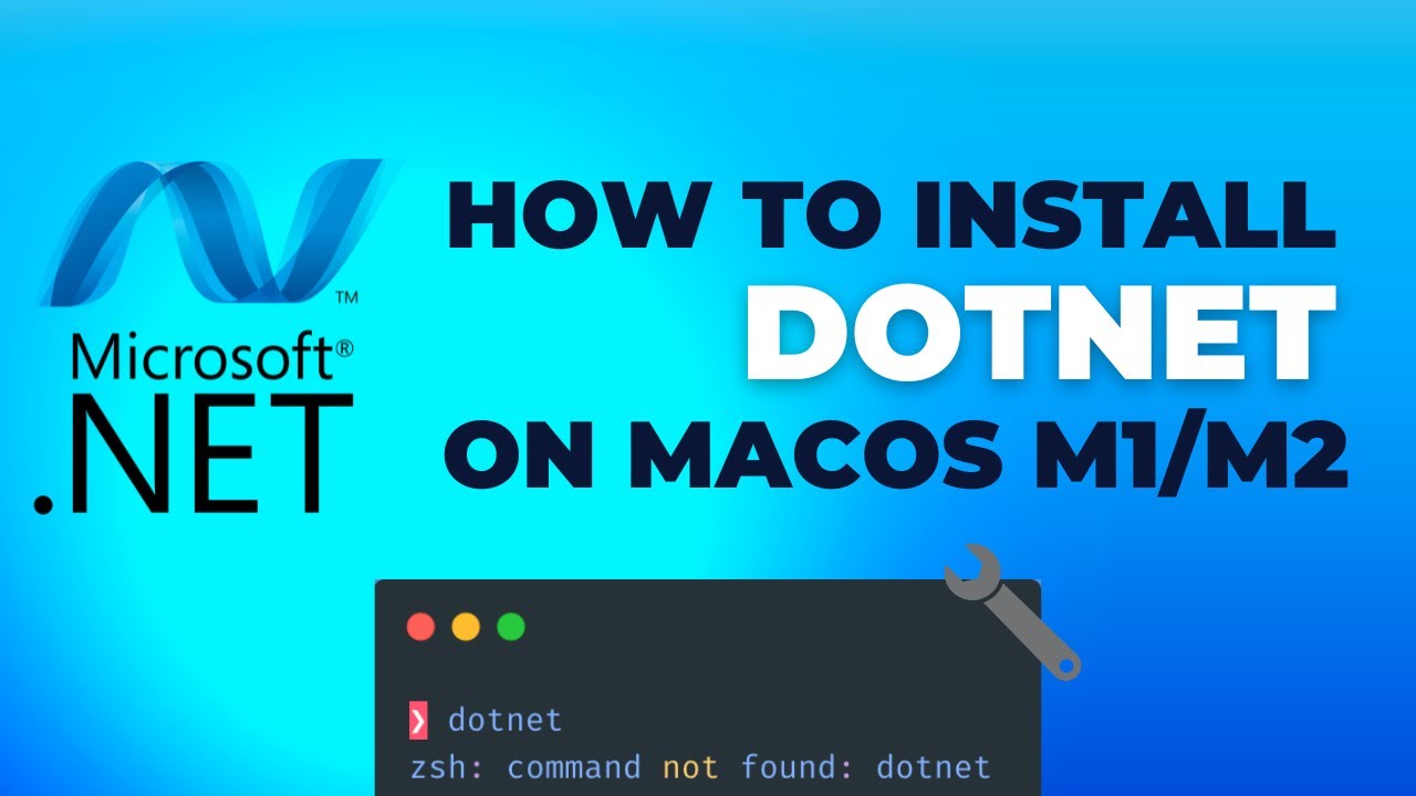 Easily Install .NET on MacBook M1/M2 & Fix 'Command Not Found' Error 🛠️