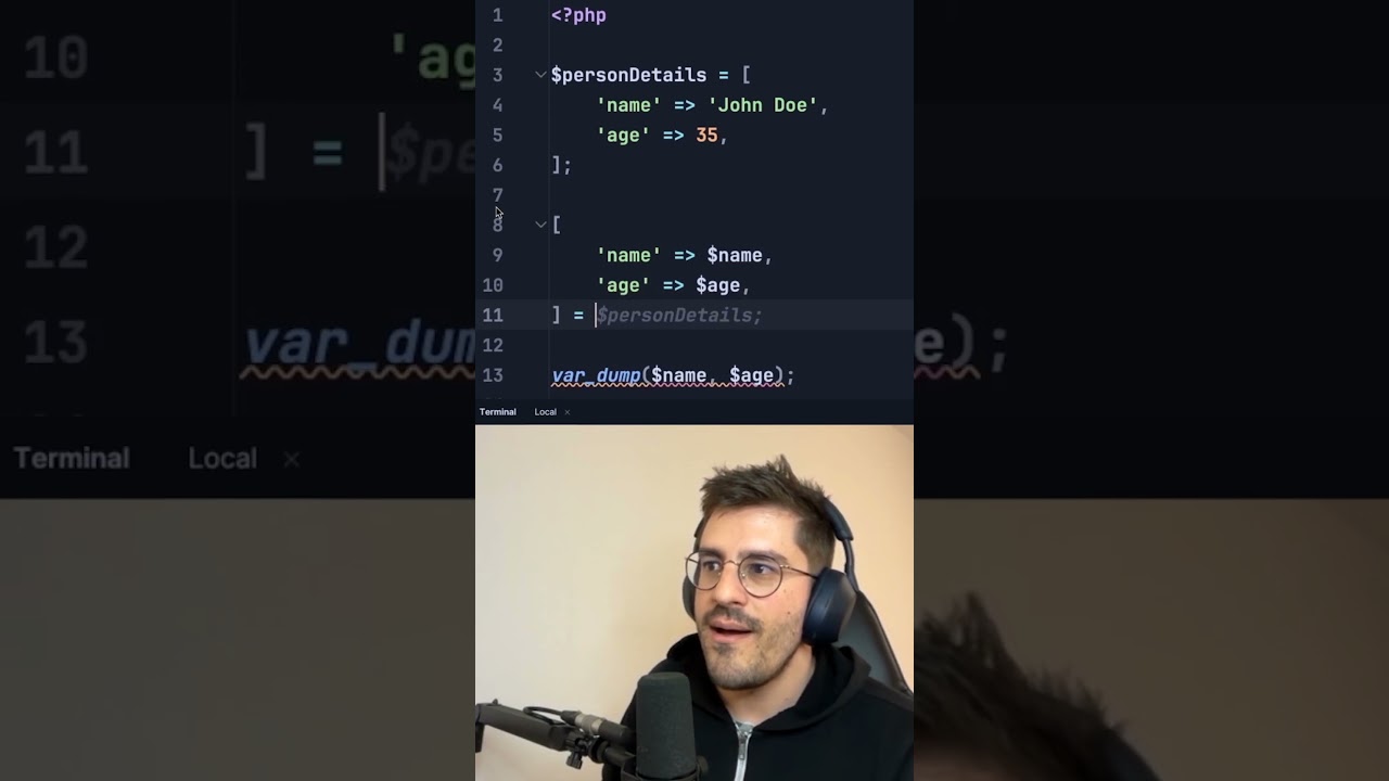 PHP Array Spreading Explained 🔥