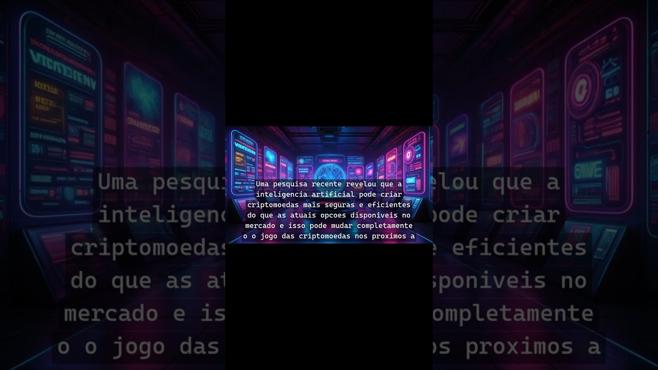 IA Pode Criar Criptomoedas Mais Seguras 🔒