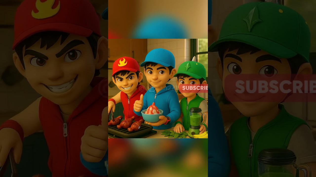 BoBoiBoy Gagal Masak Tapi Tetap Lucu! π
#Boboiboy