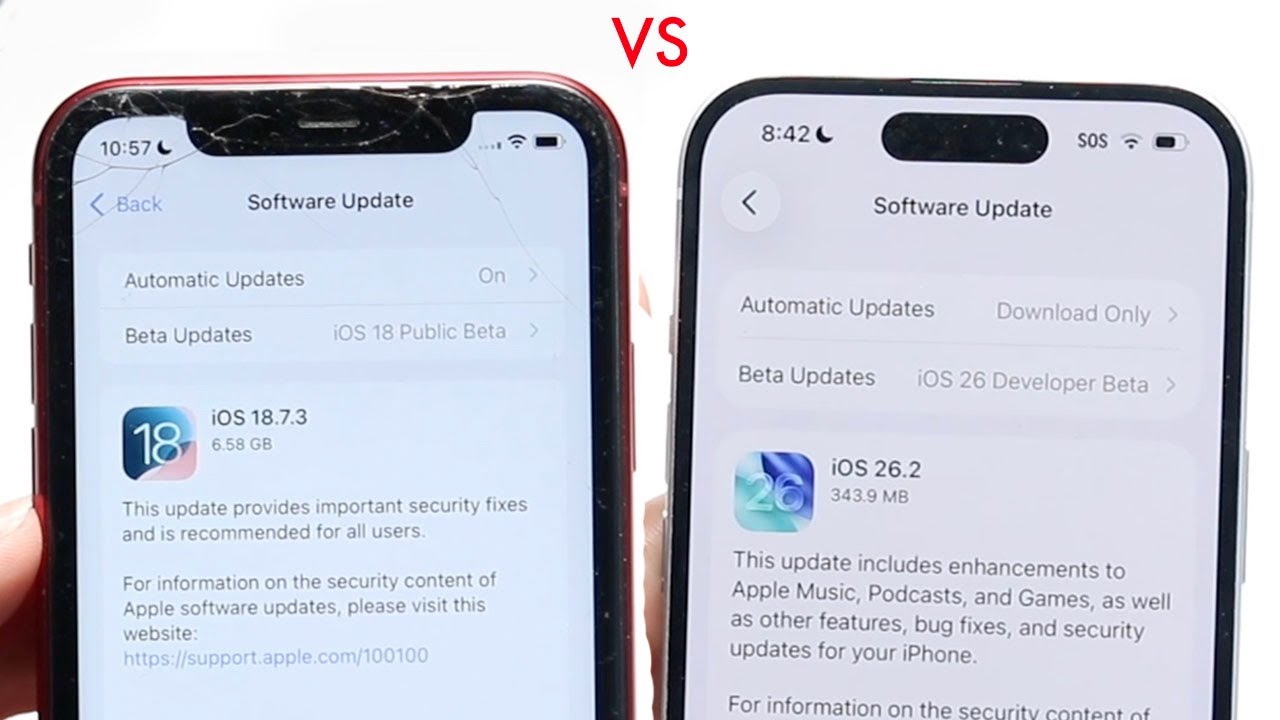 iOS 26.2 vs iOS 18.7.3: Which Update to Choose?