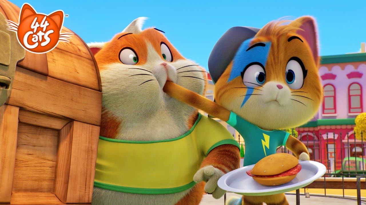 44 Cats | The Buffycats have a picnic