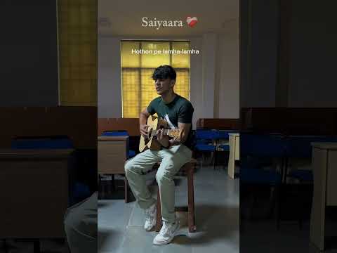 Saiyaara ❤️‍🩹🤌🏻@faheemabdullahworld #cover #coversong #acousticcover