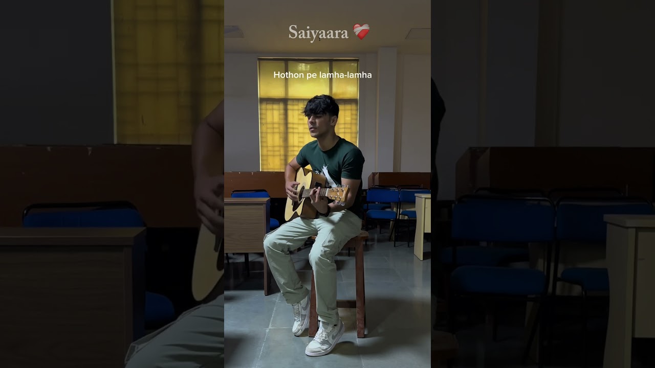 Soulful Acoustic Cover by Saiyaara ❤️‍🩹🤌🏻 | Faheem Abdullah World