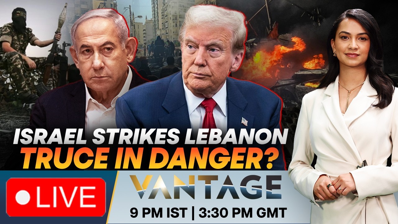 Israel Strikes Lebanon Amid US-Iran Ceasefire Tensions 🇱🇧