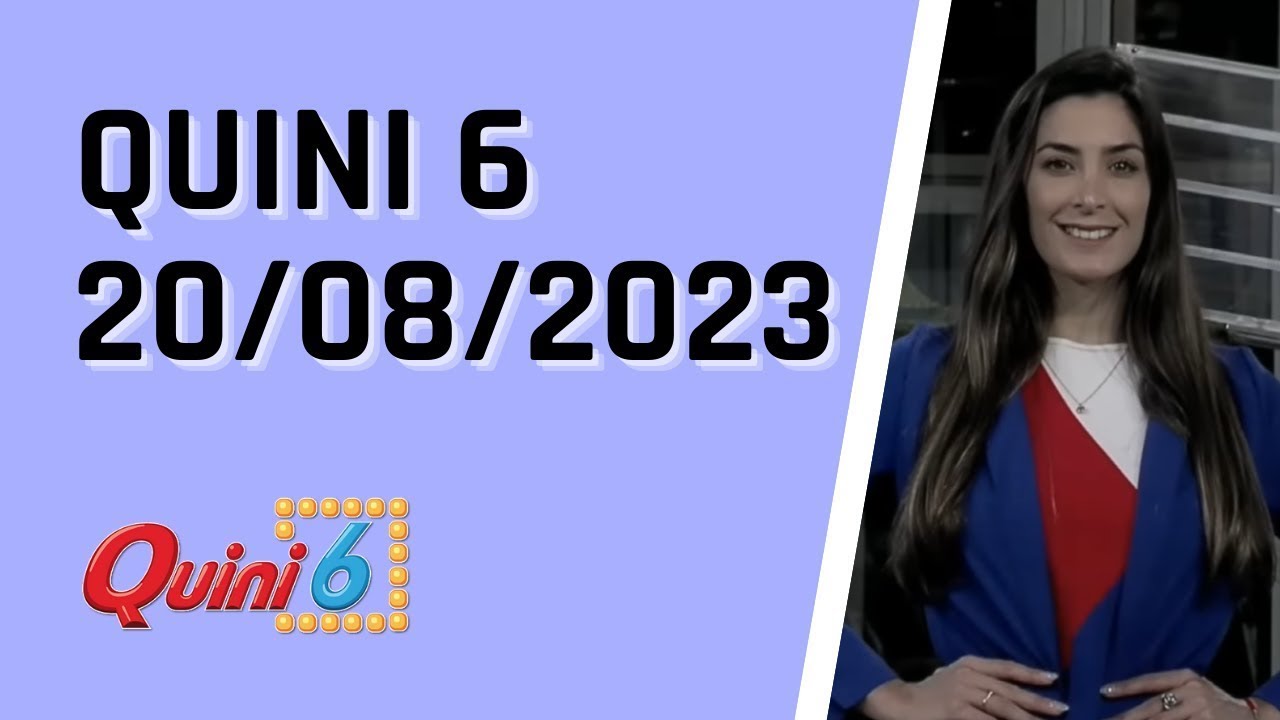 Resultados en Vivo del Quini 6 - Domingo 20/08/2023 🎉