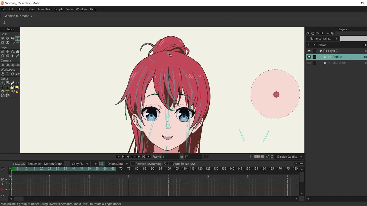 Stunning Moho Animation Test by Ahdieh Modarres 🎬