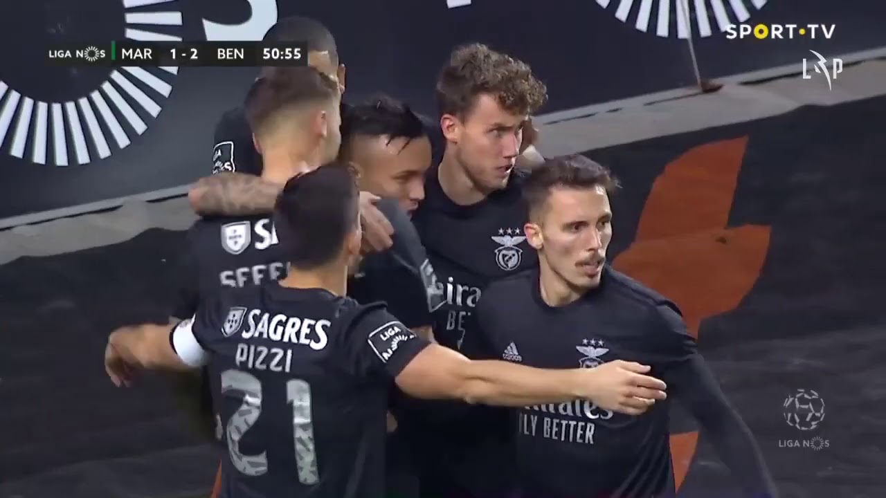 Golo de Everton leva Benfica à vitória contra Marítimo na Liga Portugal 20/21 ⚽