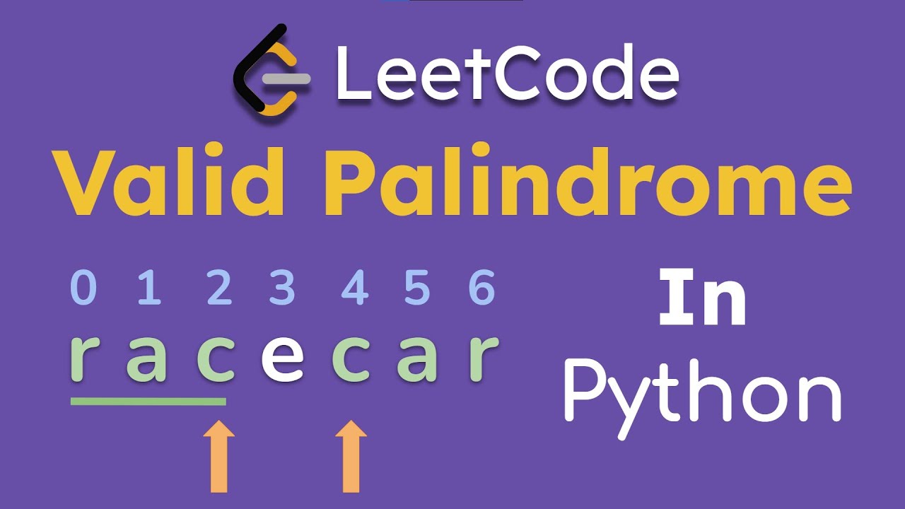125. Valid Palindrome - Leetcode (Python)