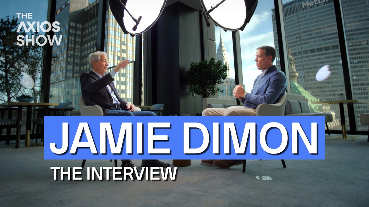 Jamie Dimon on Trump, Iran, and Epstein | Axios