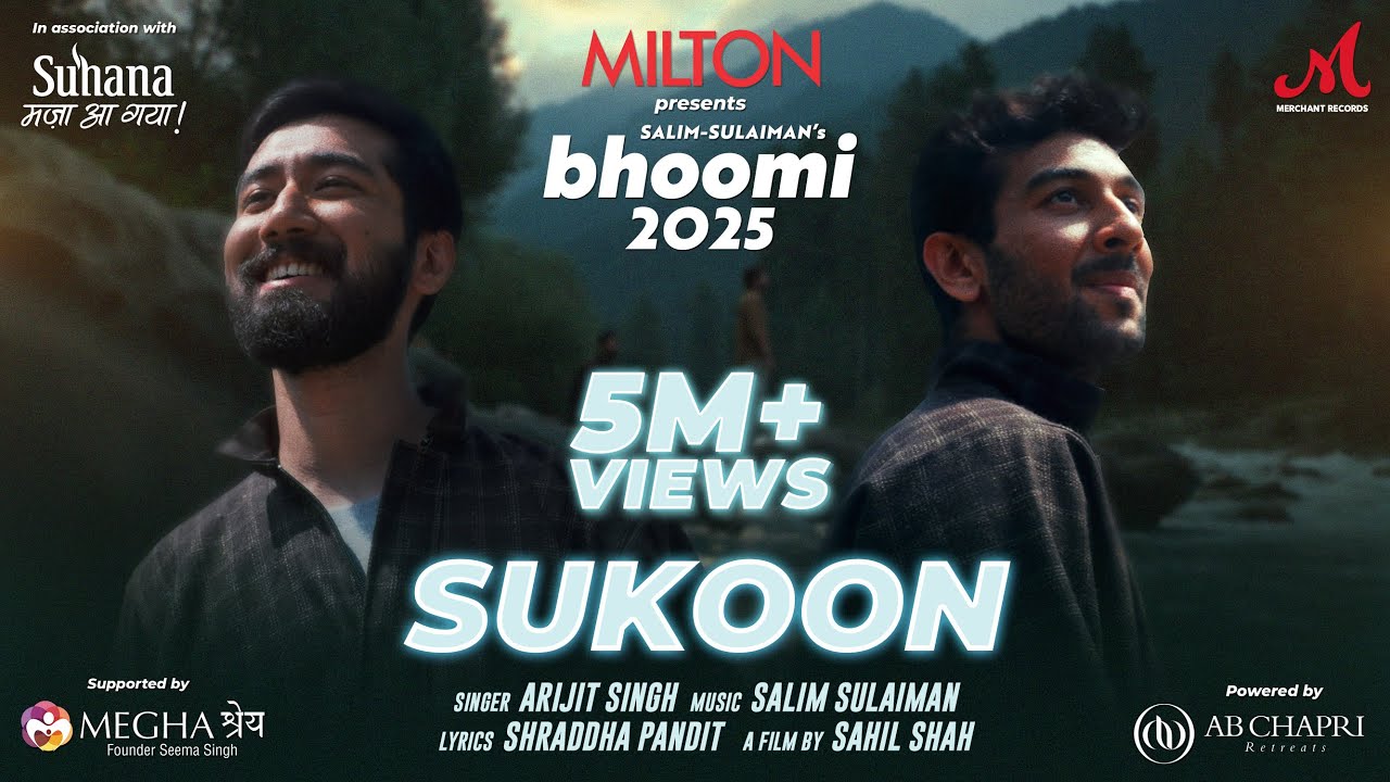 Sukoon by Arijit Singh & Team | Bhoomi 2025 🎶