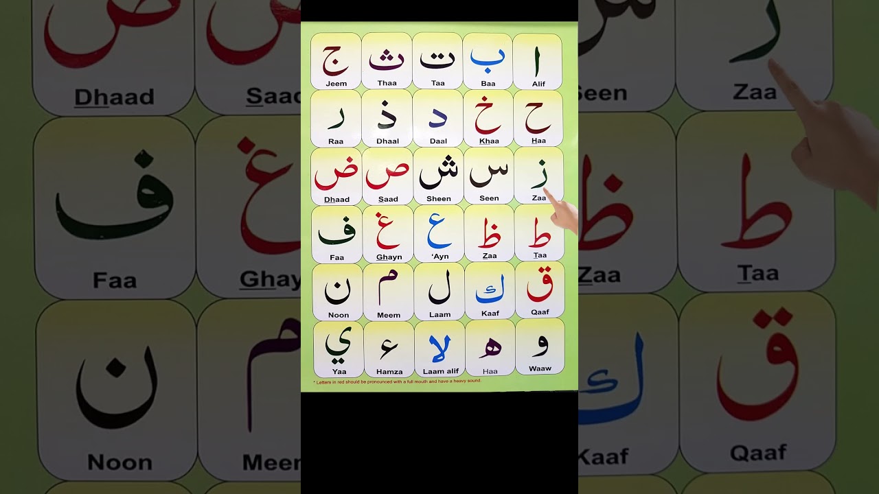 Learn Arabic Alphabet: Alif Ba Ta Sa for Beginners ✨