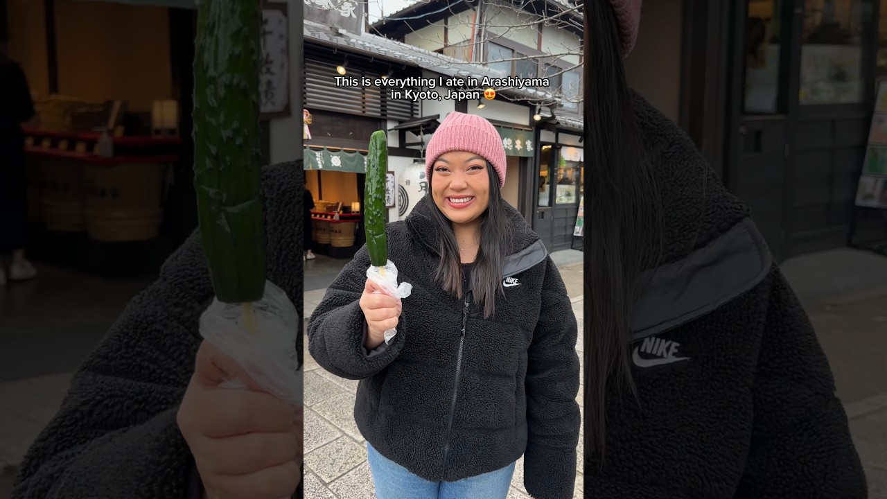 My Food Tour in Arashiyama, Kyoto π₯π°πΈ